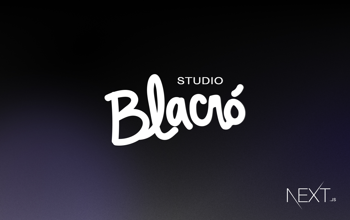 How I Built the Blacro Studio Website with Next.js, Tailwind CSS & Framer Motion